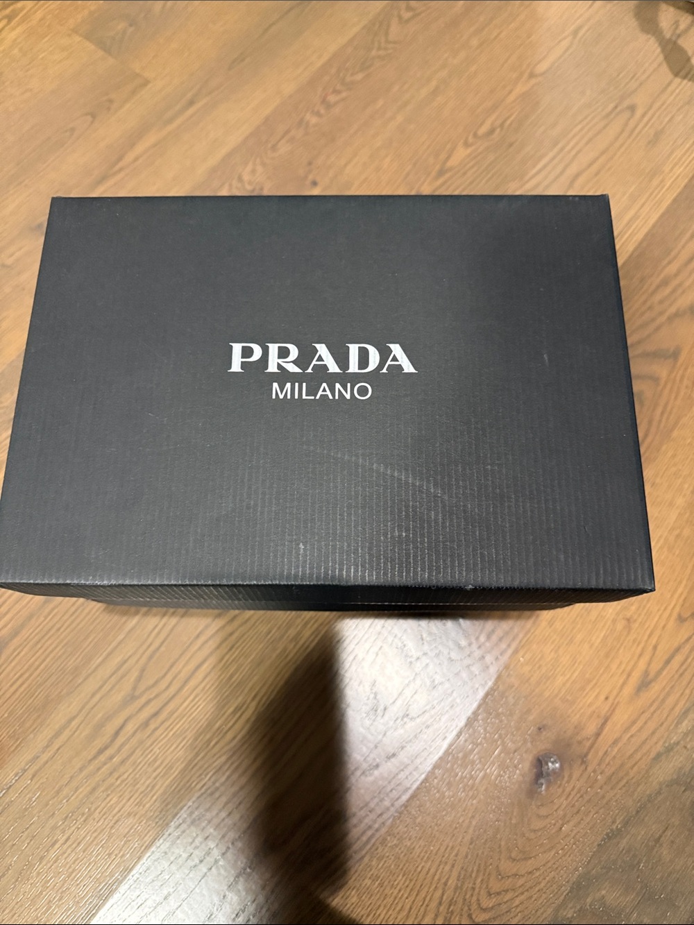Prada Milano Black Shoe Box
